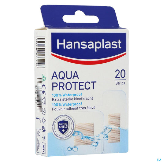 HANSAPLAST MED AQUA PROTECT 20 STRIPS