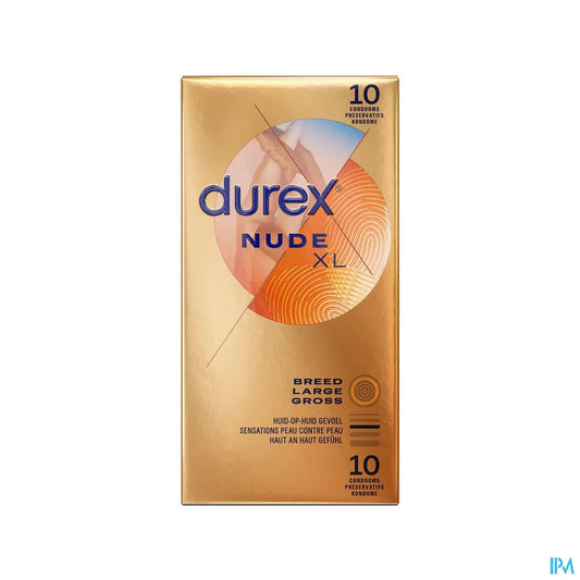 DUREX NUDE XL X10