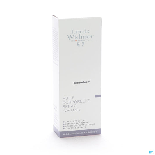 WIDMER REMEDERM SPRAY HUILE CORPORELLE