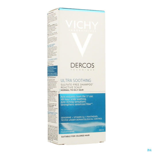 DERCOS SH DERMO APAISANT CHEV GRAS 200ML