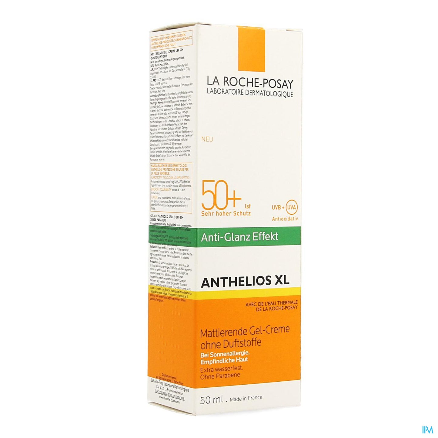 ROCHE POSAY ANTHEL F50+XL DRY TOUCH 50ML