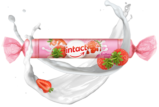 INTACT DEXTROSE YOGOURT AUX FRAISES