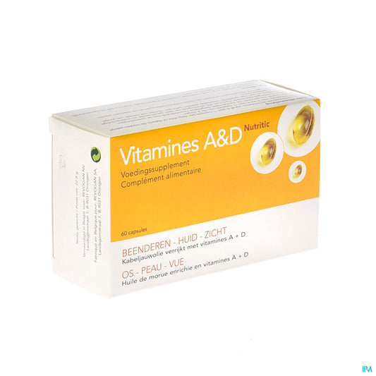 VITAMINE A+D NUTRITIC 60 CAPS