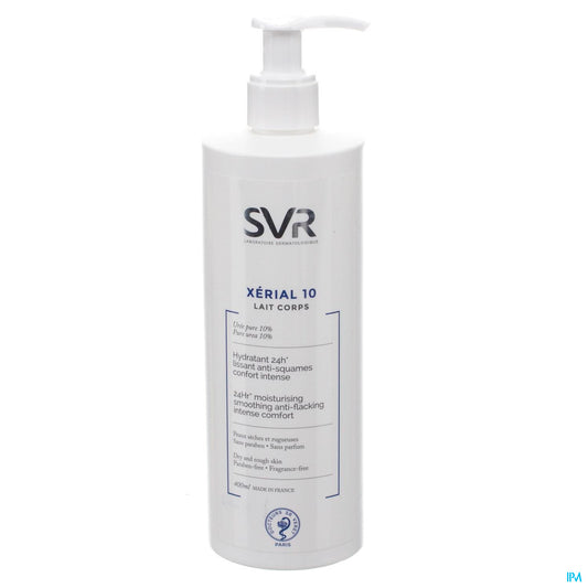 SVR XERIAL 10 LAIT CORPS ANTISQUAM 400ML