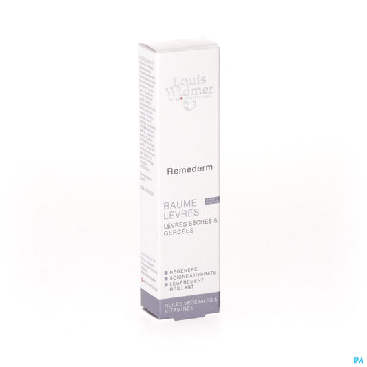 WIDMER REMEDERM BAUME LEVRES 15ML N-PARF