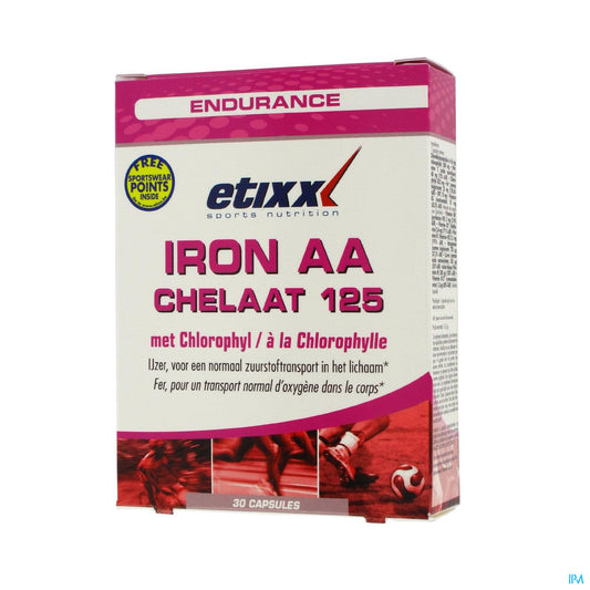 ETIXX IRON 125 AA 30 CAPS