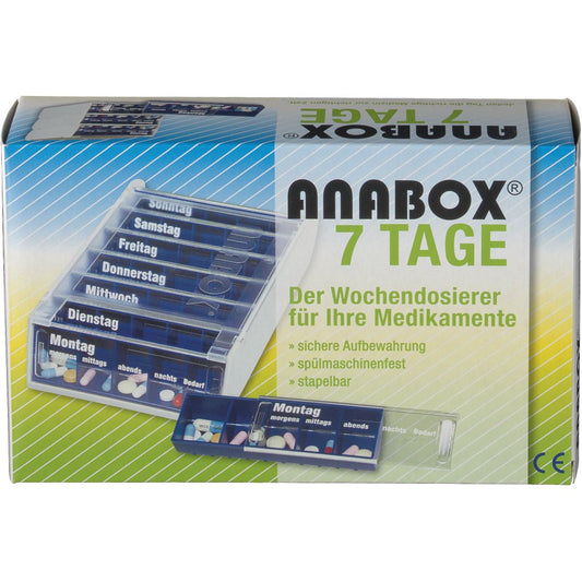 ANABOX 7 TAGE BLEU ALLEMAND