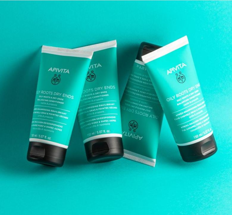APIVITA APRES-SHAMPOING RACINE GRAS POINT SEC 150ML