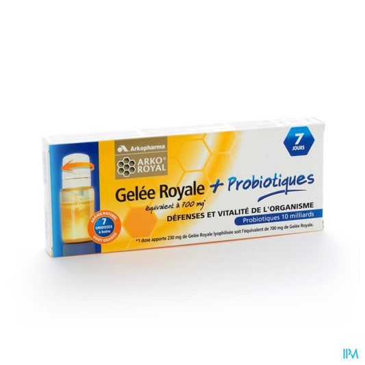 ARKOROYAL + PROBIOT ADULTES 7 DOSES
