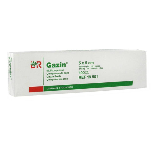 GAZIN 5*5 CM 12 PLIS A 100 18501