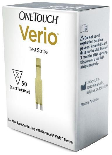 ONE TOUCH VERIO 50 STRIPS