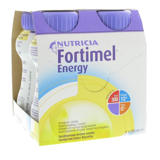 FORTIMEL ENERGY VANILLE 4*200 ML