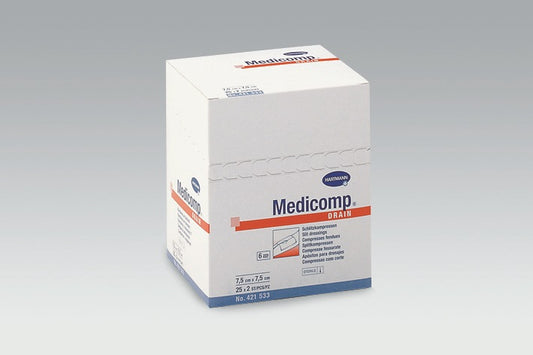 MEDICOMP DRAIN 7,5*7,5CM A 25*2 4215337