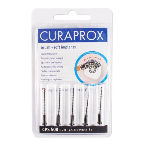 CURAPROX CPS 508 SOFT IMPLANT NOIR