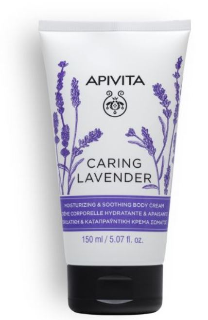 APIVITA CARING LAVENDER CRÈME CORPS HYDRATANTE ET APAISANTE 150ML