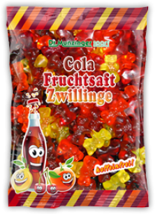 DR. MUNZINGER COLA FRUCHTSAFT ZWILLINGE