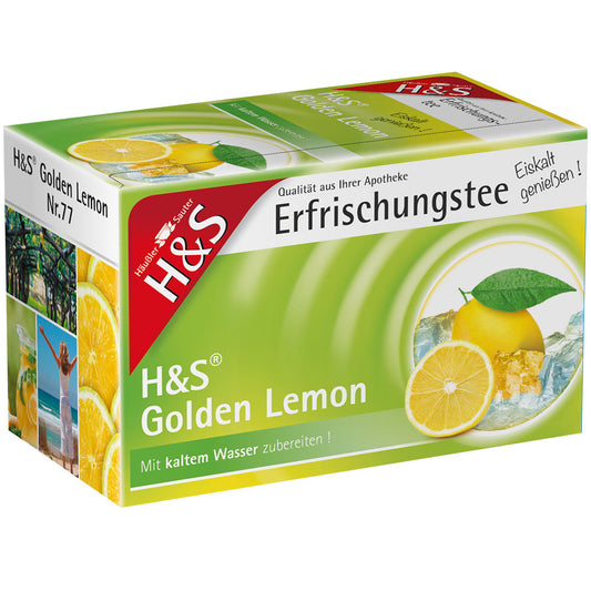 H+S GOLDEN LEMON ERFRISCHUNGSTEE 20 SACH