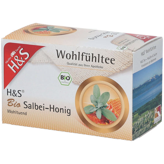H+S BIO WOHLFUHLTEE SALBEI-HONIG 20SACH