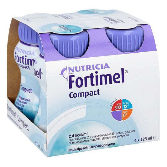 FORTIMEL COMPACT PROT NEUTRE 4*125 ML
