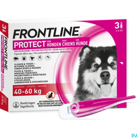 FRONTLINE PROTECT SPOT ON CHIEN XL 3PIP
