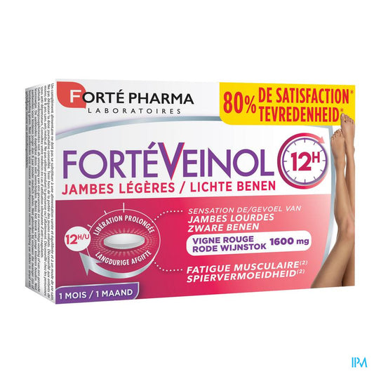 FORTE VEINOL 12H 30 CPR