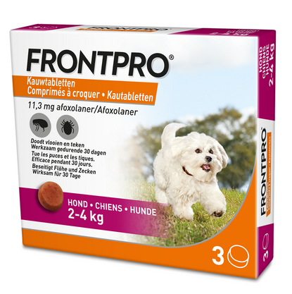 FRONTPRO CHIEN S 3CPR A CROQUER 2-4KG
