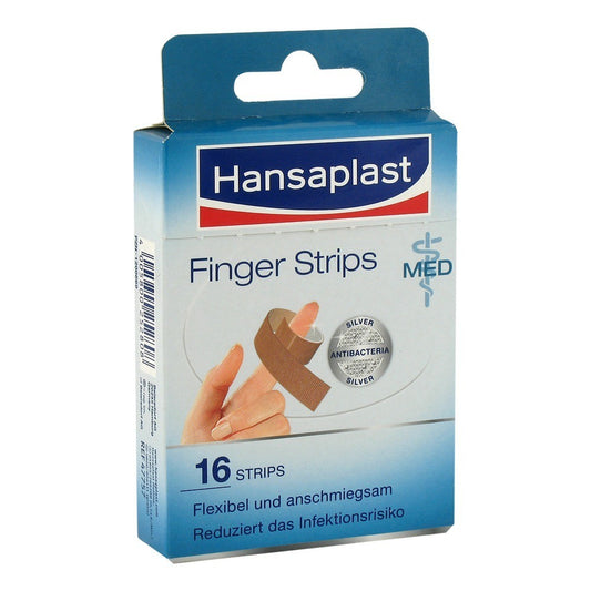 HANSAPLAST MED FINGERSTRIPS 16 STRIPS