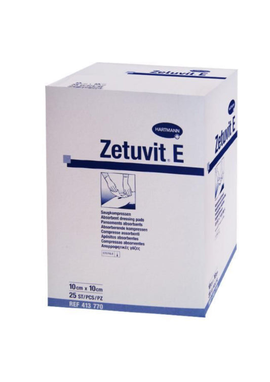 ZETUVIT E 10*10 CM 25 COMPR ST 4137702