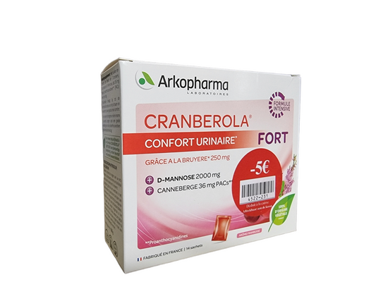 CRANBEROLA FORT PROMOPACK 14 SACHETS