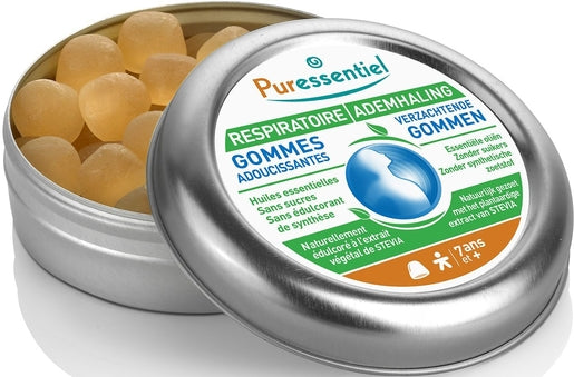 PURESSENTIEL RESPIR GOMMES ADOUC 45 G
