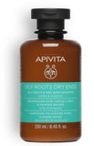 APIVITA SHAMPOING POUR RACINES GRASSES ET POINTES SÈCHES 250 ML