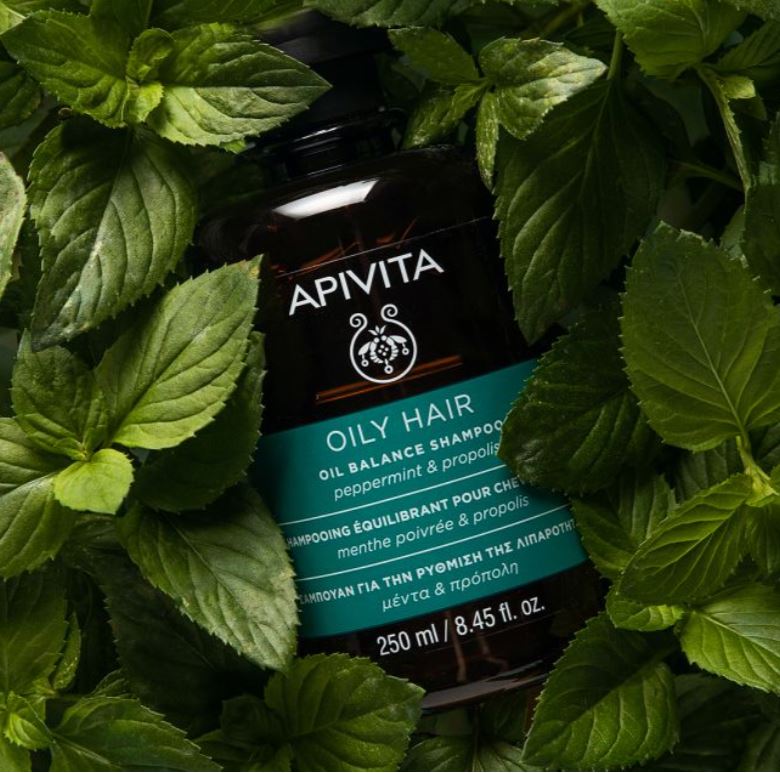 APIVITA OILY HAIR SHAMPOING ÉQUILIBRANT POUR CHEVEUX GRAS 250 ML