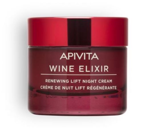 APIVITA WINE ELIXIR CRÈME DE NUIT LIFT RÉGÉNÉRANTE 50 ML