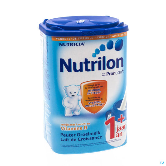 NUTRILON LAIT CROISSANCE 1+ PDR 800 G