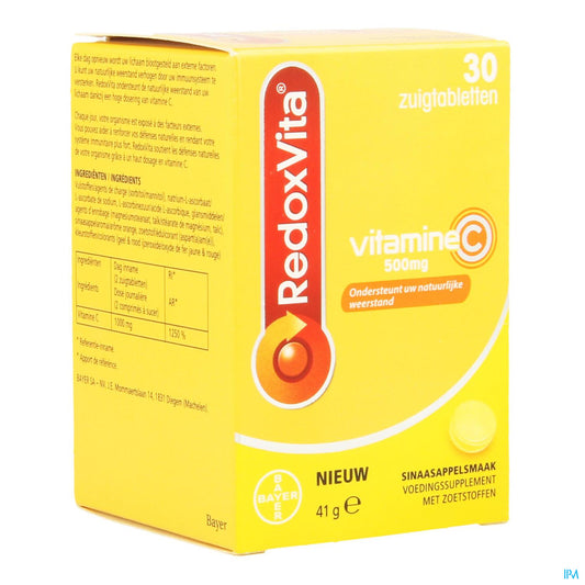 REDOXVITA 500 MG 30 CPR SUCER