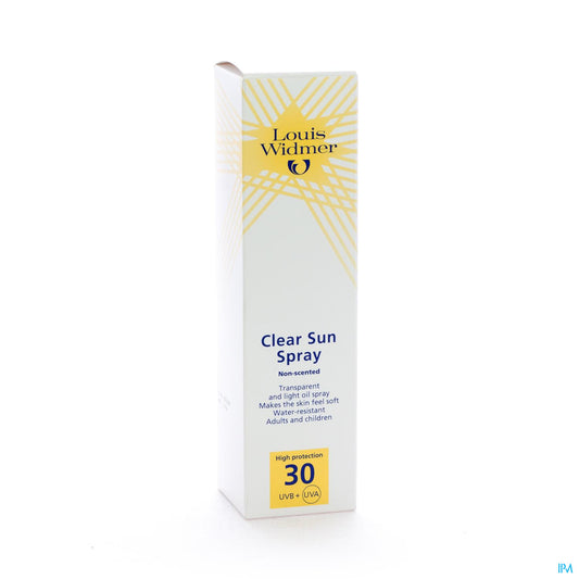 WIDMER CLEAR SUN SPRAY 30 N-PARF