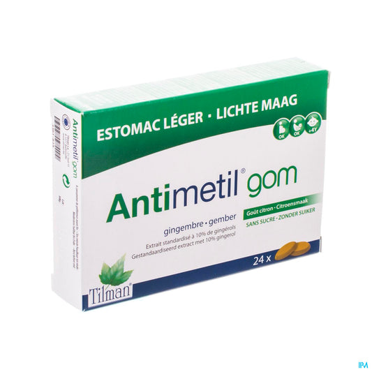 Antimetil Gom 24 gommes