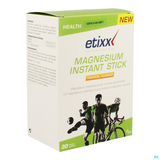 ETIXX MAGNESIUM INSTANT STICKS TROP 30