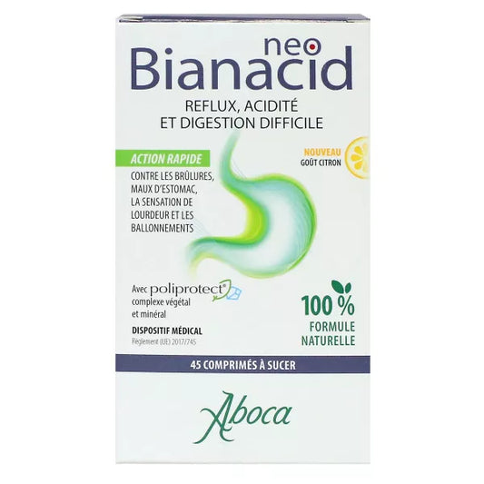 ABOCA NEOBIANACID GOUT CITRON 45 CPR