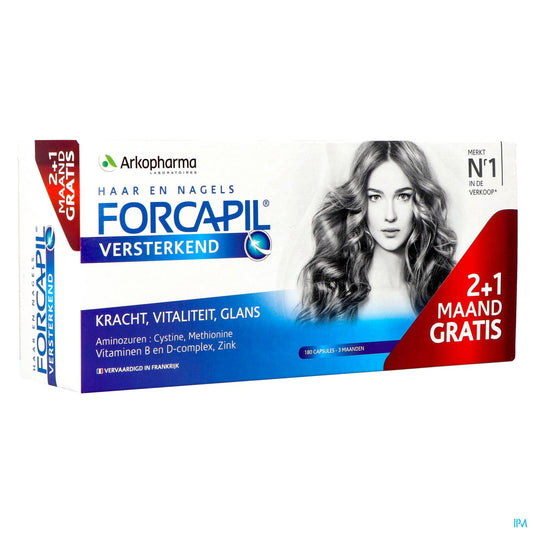 FORCAPIL PROMO 2+1 MOIS 3*60 CAPS