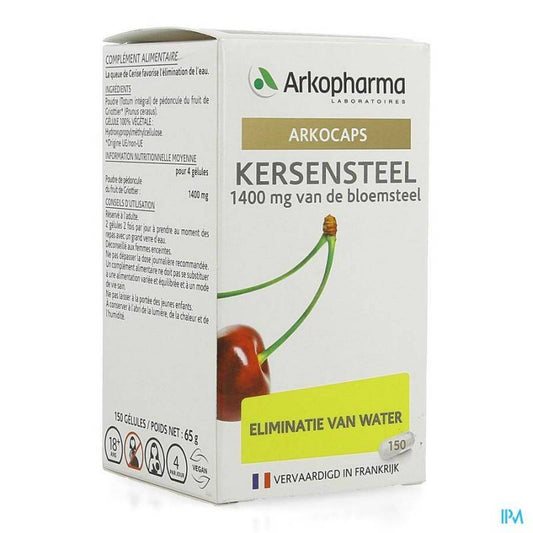 ARKOGELULES QUEUES DE CERISE 150 CAPS