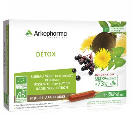 ARKOFLUIDE DETOX BIO 20 AMP