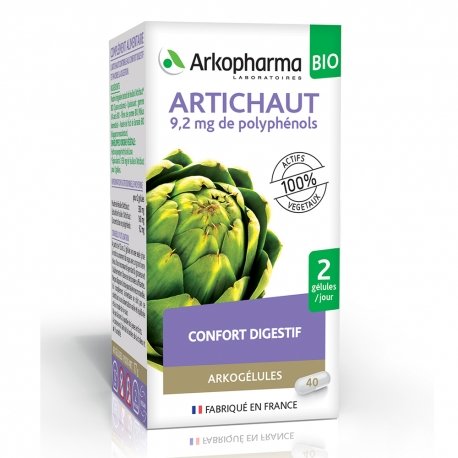 ARKOGELULES ARTICHAUT BIO 40 GEL