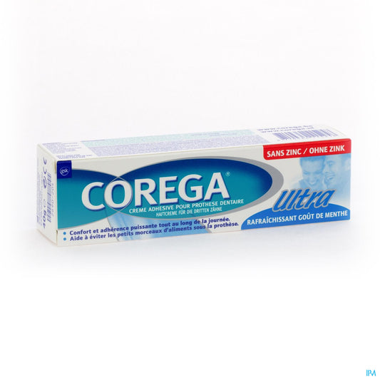 COREGA ULTRA SANS ZINC CREME 40 G