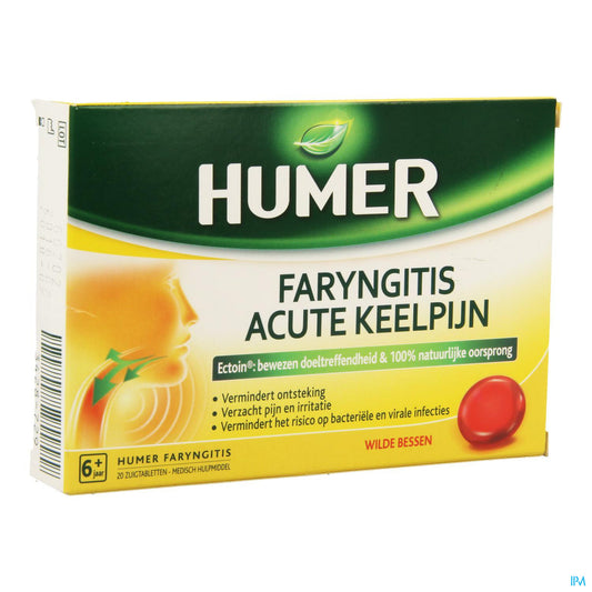 Humer Pharyngite Comp 20