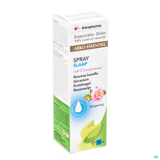 Arko Essentiel Spray Sommeil Rose Damascus 30ml