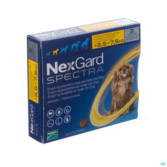 NEXGARD SPECTRA S 3 CPR A CROQUER VET