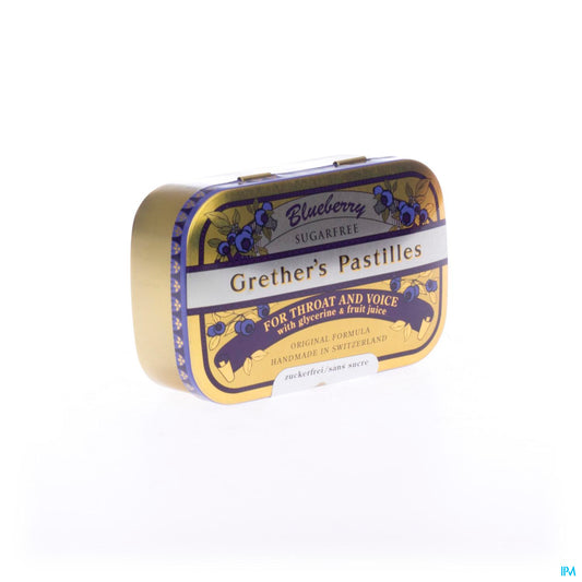 Grether's Pastilles Blueberry Ss 110g