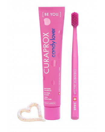 CURAPROX DENTIF BE YOU PINK 90ML + BAD