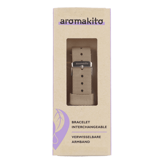 AROMAKITO PACK BRACELET BEIGE
